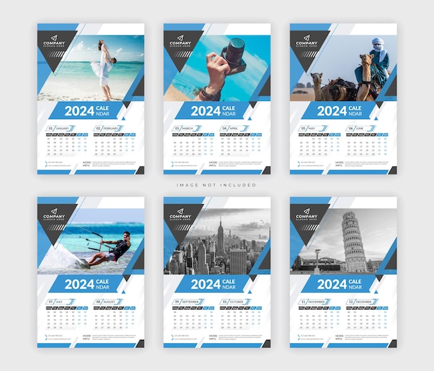 Premium Vector Corporate business wall calendar 2025 modern design