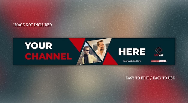 corporate business youtube cover design and facebook banner or pinterest banner design