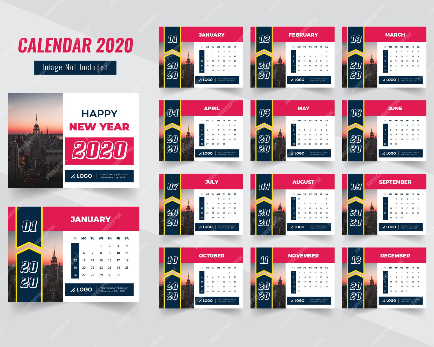 Календарь курбан. Bosch Corporate Calendar 2020.