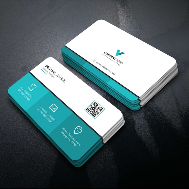 Corporate card template