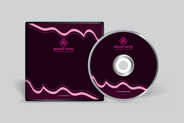 Design della copertina del cd aziendale per le imprese