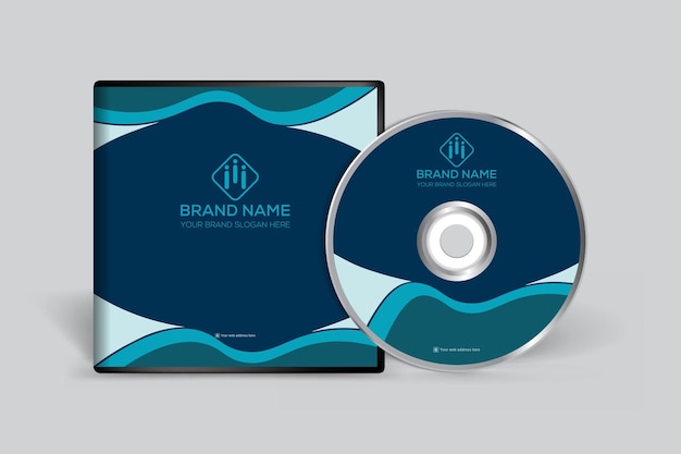 Corporate CD cover design layout