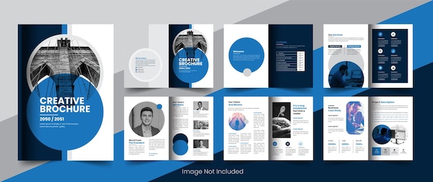 corporate company profile brochure annual report booklet business proposal layout concept design