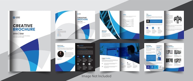 Corporate company profile brochure annual report booklet business proposal layout concept design