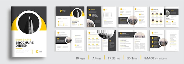 Корпоративный профиль компании дизайн брошюры макет профессиональный макет брошюры