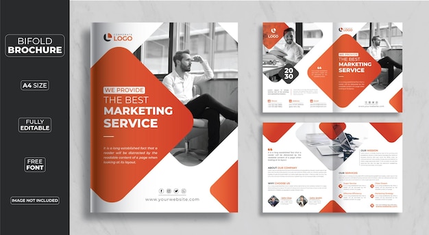 Corporate Company profile business brochure design template