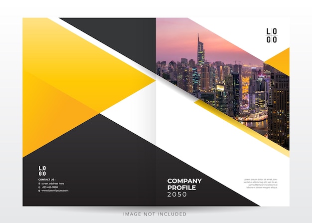 Corporate company profile cover