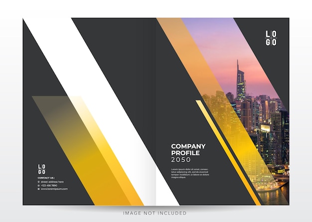 Vector corporate company profile cover