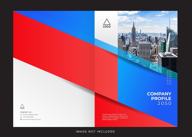 Vector corporate company profile cover