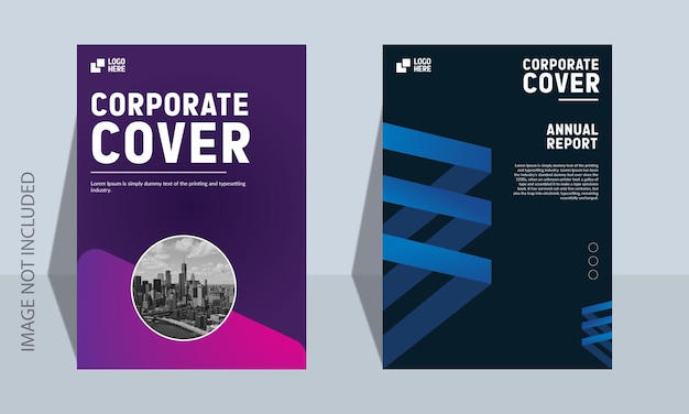 Corporate cover annual report design