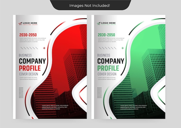 corporate cover design or brochure cover design