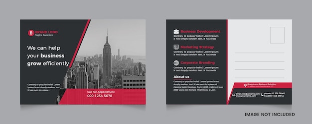 Corporate Creative Business Postcard Template