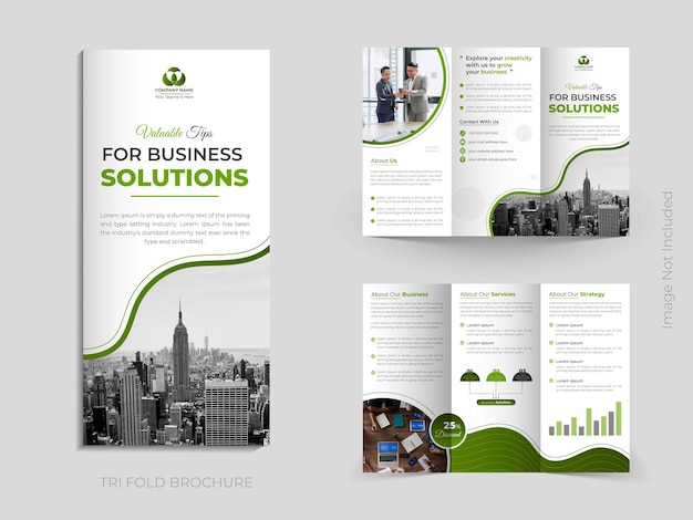 Corporate and creative company profile brochure  design template