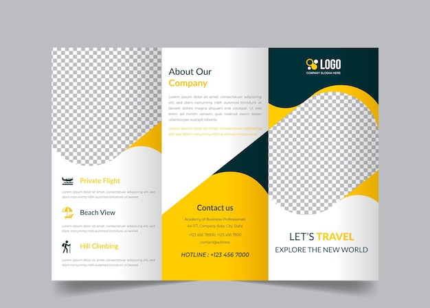 Corporate digital marketing agency social media post and banner template