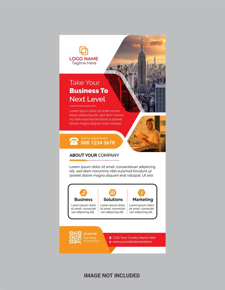 Вектор корпоративный dl flyer