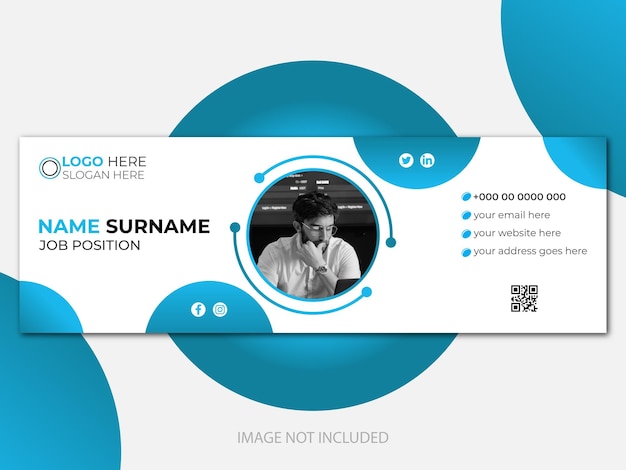 Corporate Email Signature Design Template