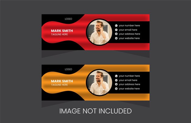 corporate email signature design template