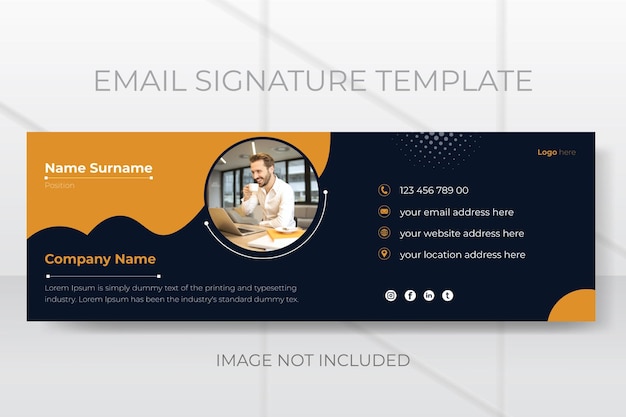 Corporate email signature for Gmail