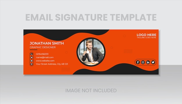 Corporate Email Signature Template