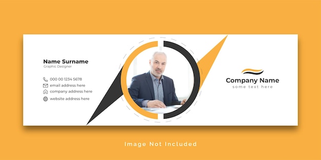 Corporate Email Signature Template