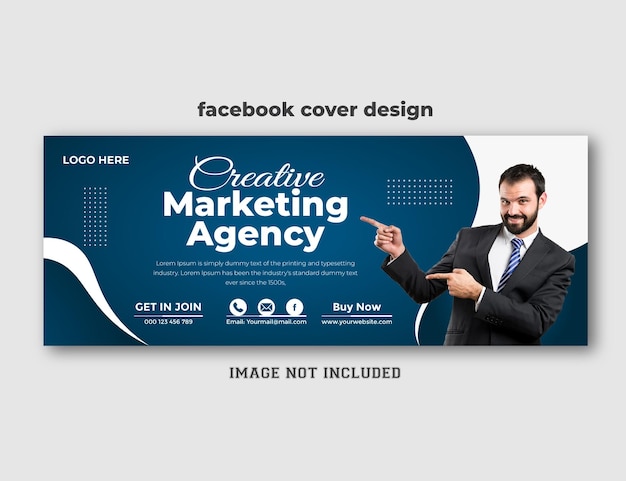 Corporate cover design di facebook