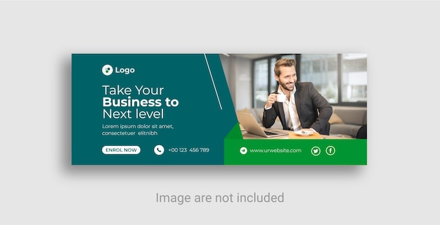 corporate facebook cover template design