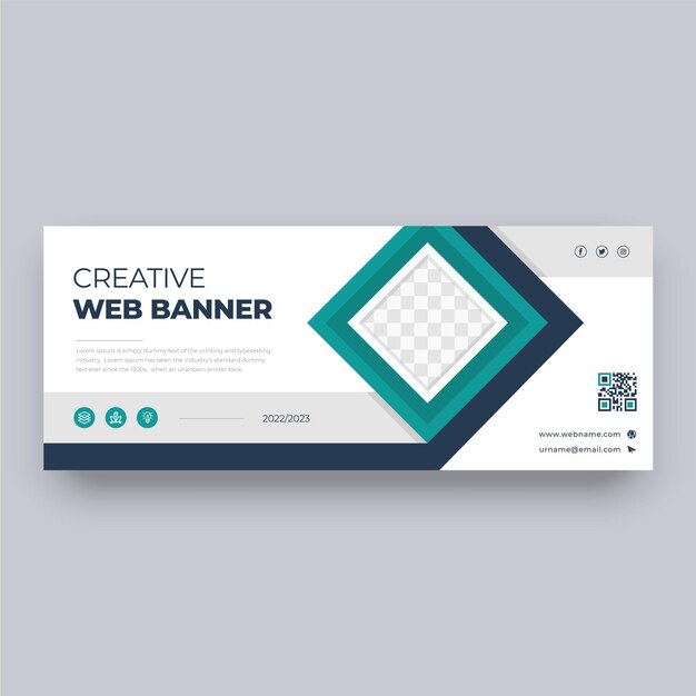 Corporate facebook cover template