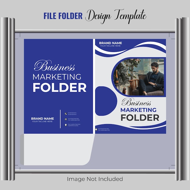 벡터 기업 오피스 디자인을 위한 기업 파일 폴더 템플릿 카탈로그를 위한 폴더 디자인 커버