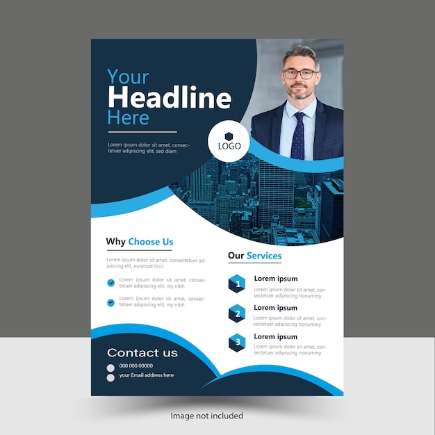 Corporate flyer design template use for you business