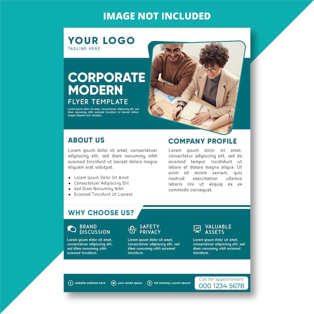 Corporate flyer design