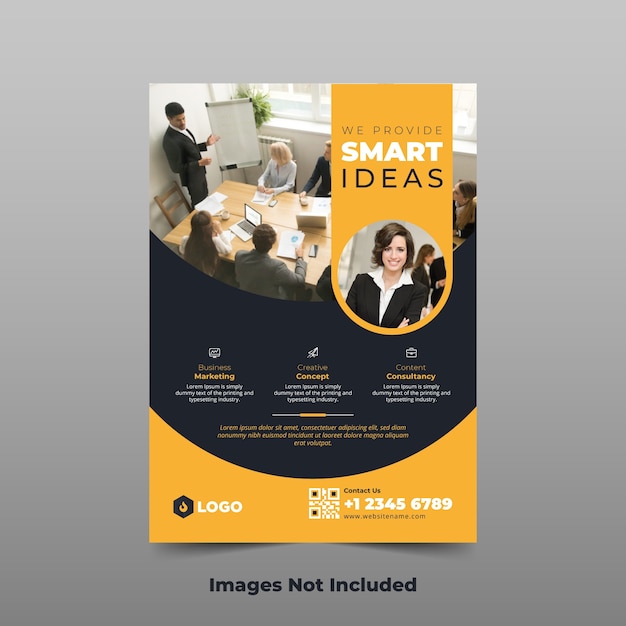 Corporate flyer template