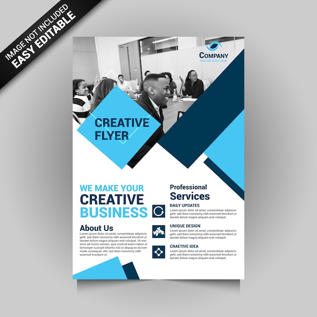 Corporate flyer template