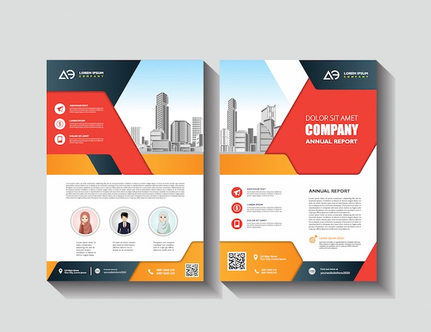 Corporate flyer template