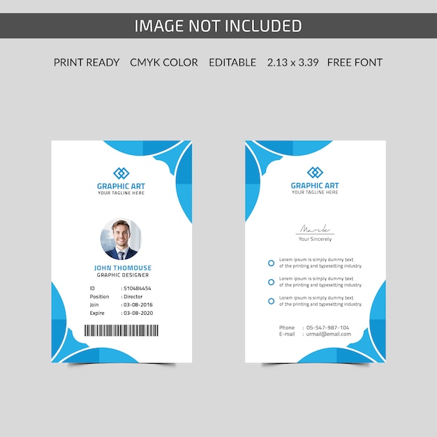 Corporate Id Card 