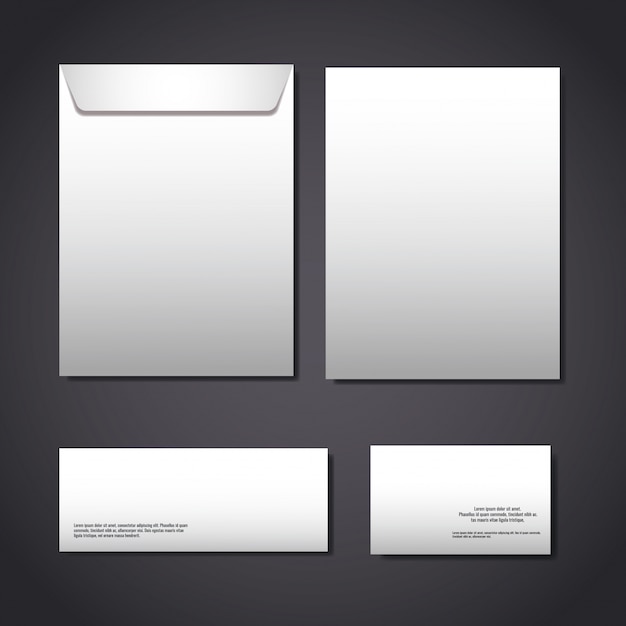 Corporate identity mock up