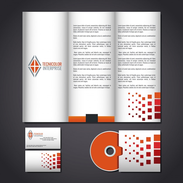 Corporate identity mock up