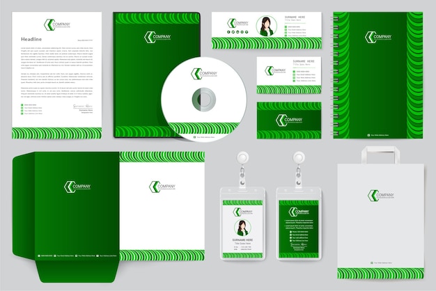 Corporate identity premium branding design