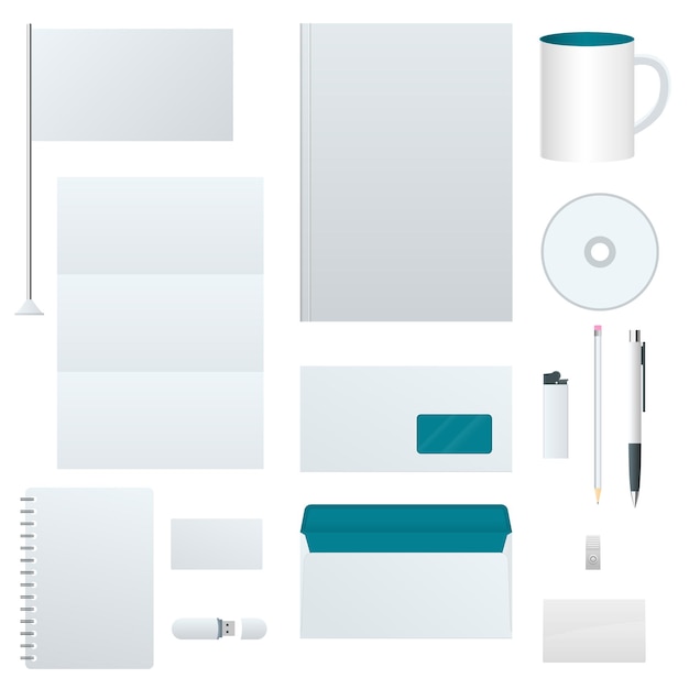 Corporate identity template set. branding design. blank template. business stationery mock-up. for graphic designers presentations and portfolios.