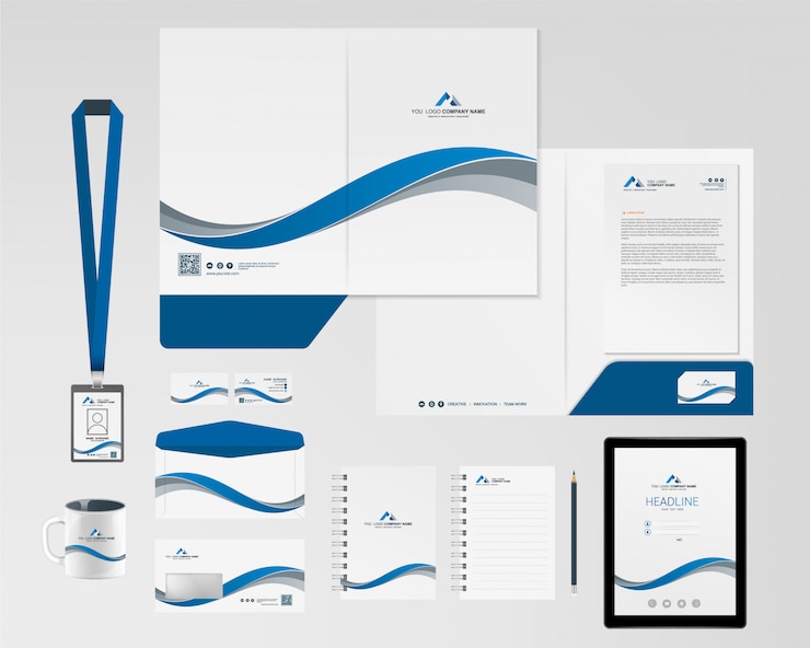 Vector corporate identity template