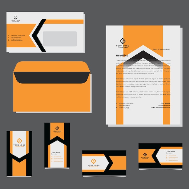 Corporate identity templates for your business including Business Cards Envelopes and Letterhead