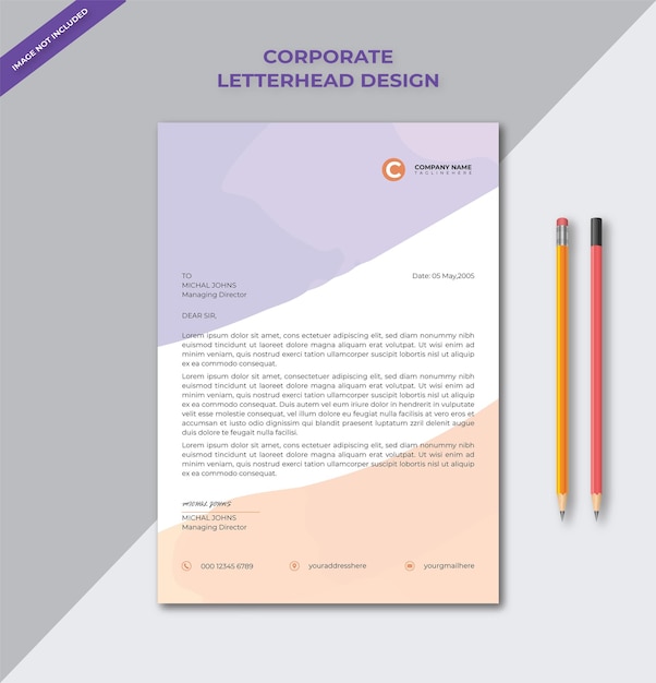 Corporate Letterhead Design