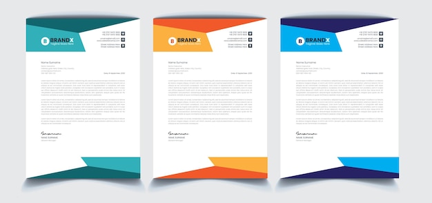 Corporate Letterhead Design