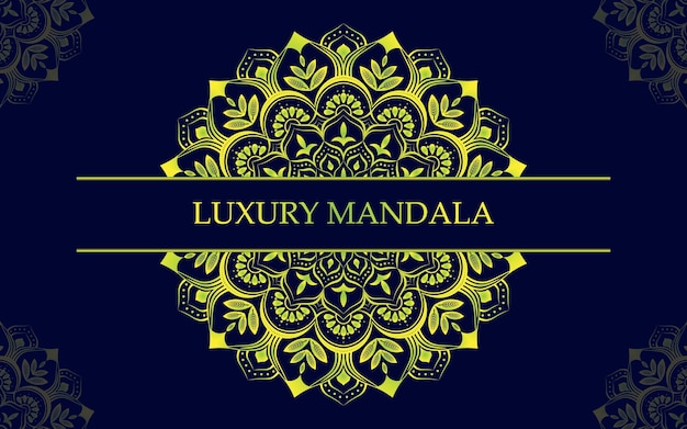 Corporate luxury mandala design