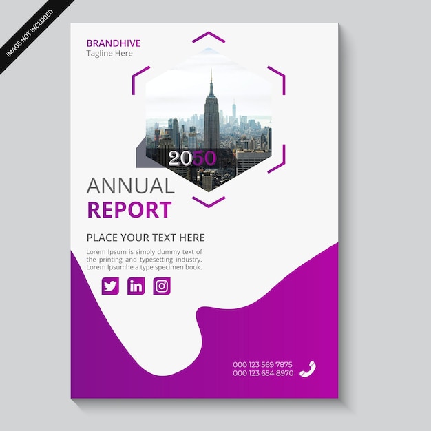 Corporate Magazine book cover design
