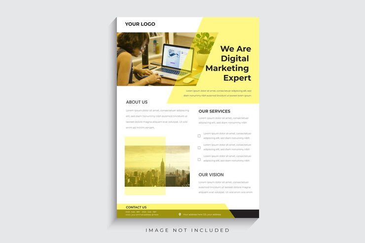 Corporate Marketing flyer template