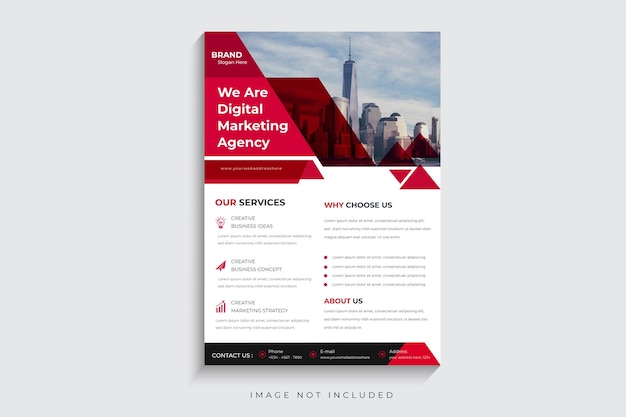 Corporate Modern business flyer template