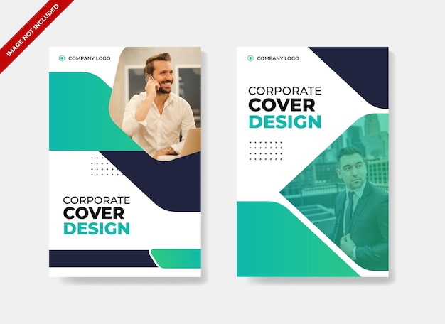 Corporate modern cover design template