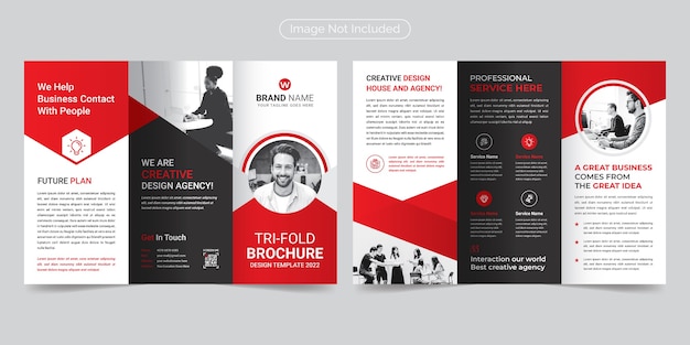 Corporate Modern & Professional Trifold Brochure