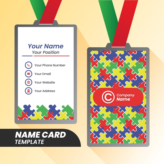 기업 이름 카드 디자인 양면 이름 카드 디자인 템플릿 평면 이름 카드 영감