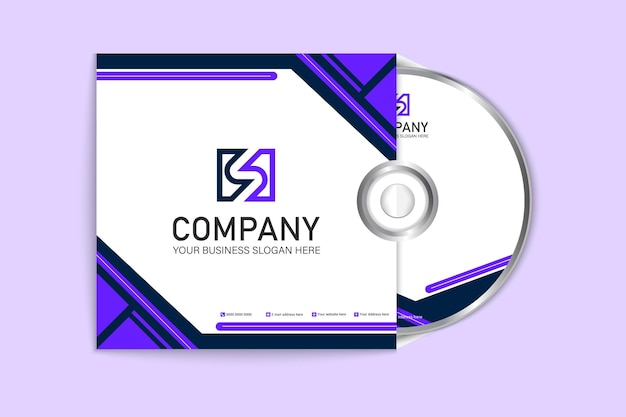 Corporate official CD cover and label design